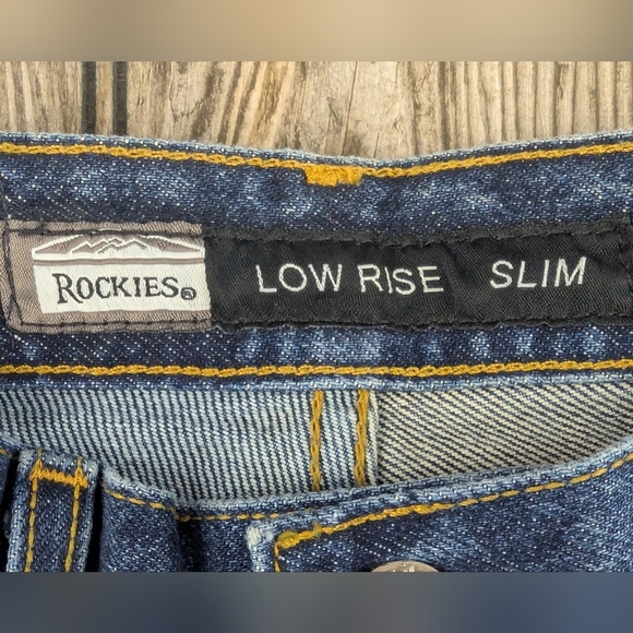 Rockies (H)Vintage Size 9 Low Rise Slim NWT - Picture 5 of 14